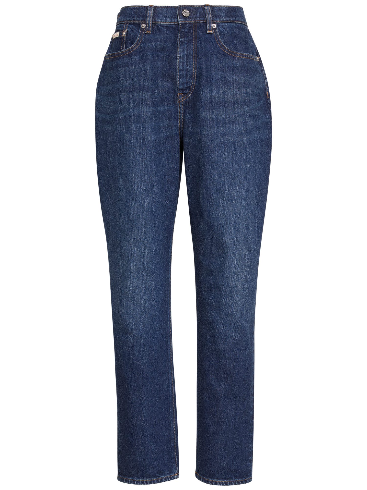 Calvin Klein Джинсы Мамины джинсы NEW MOM JEAN mit Markenlabel am Bund