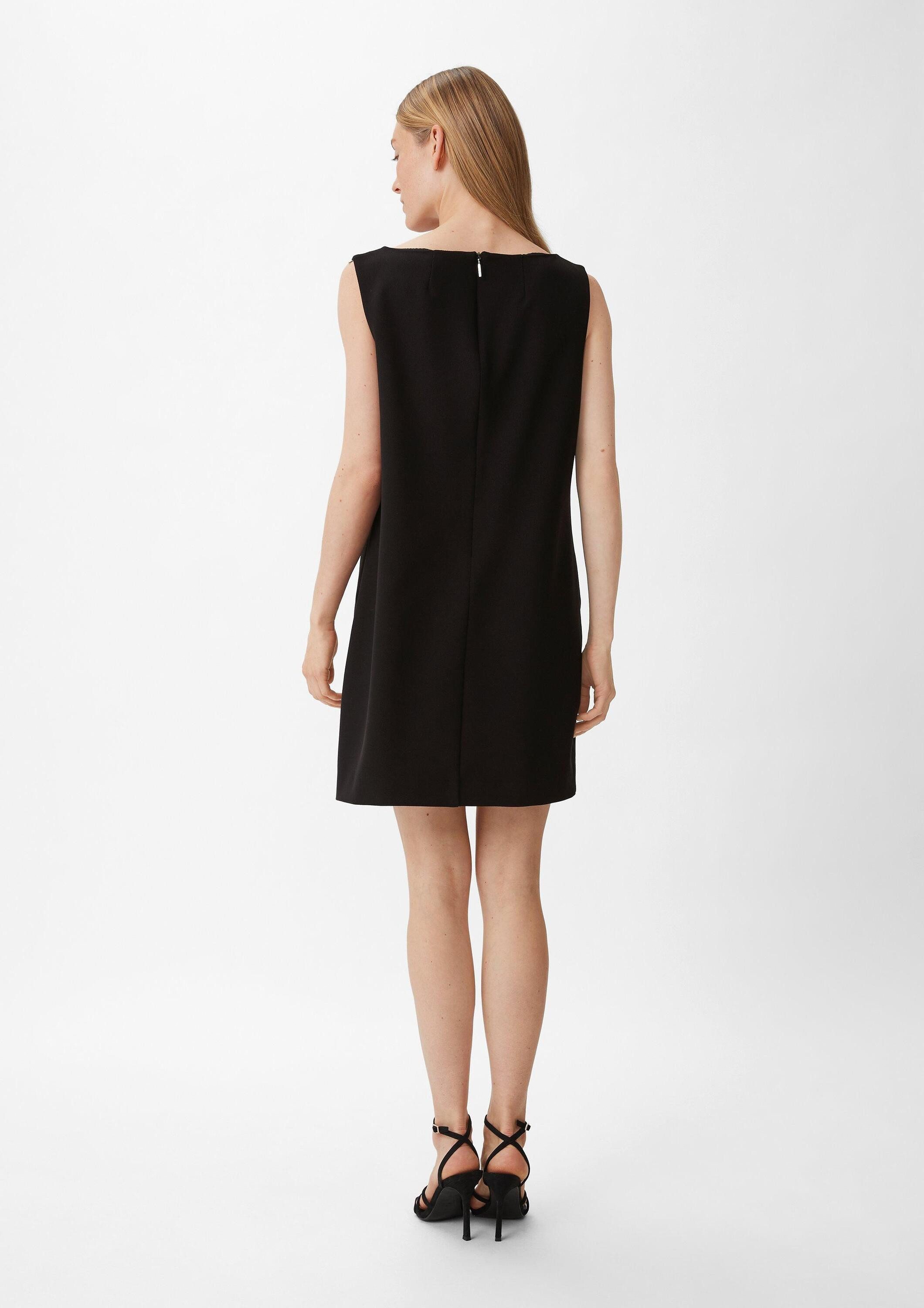 comma Minikleid Kleid Kleid mit Piquéstruktur