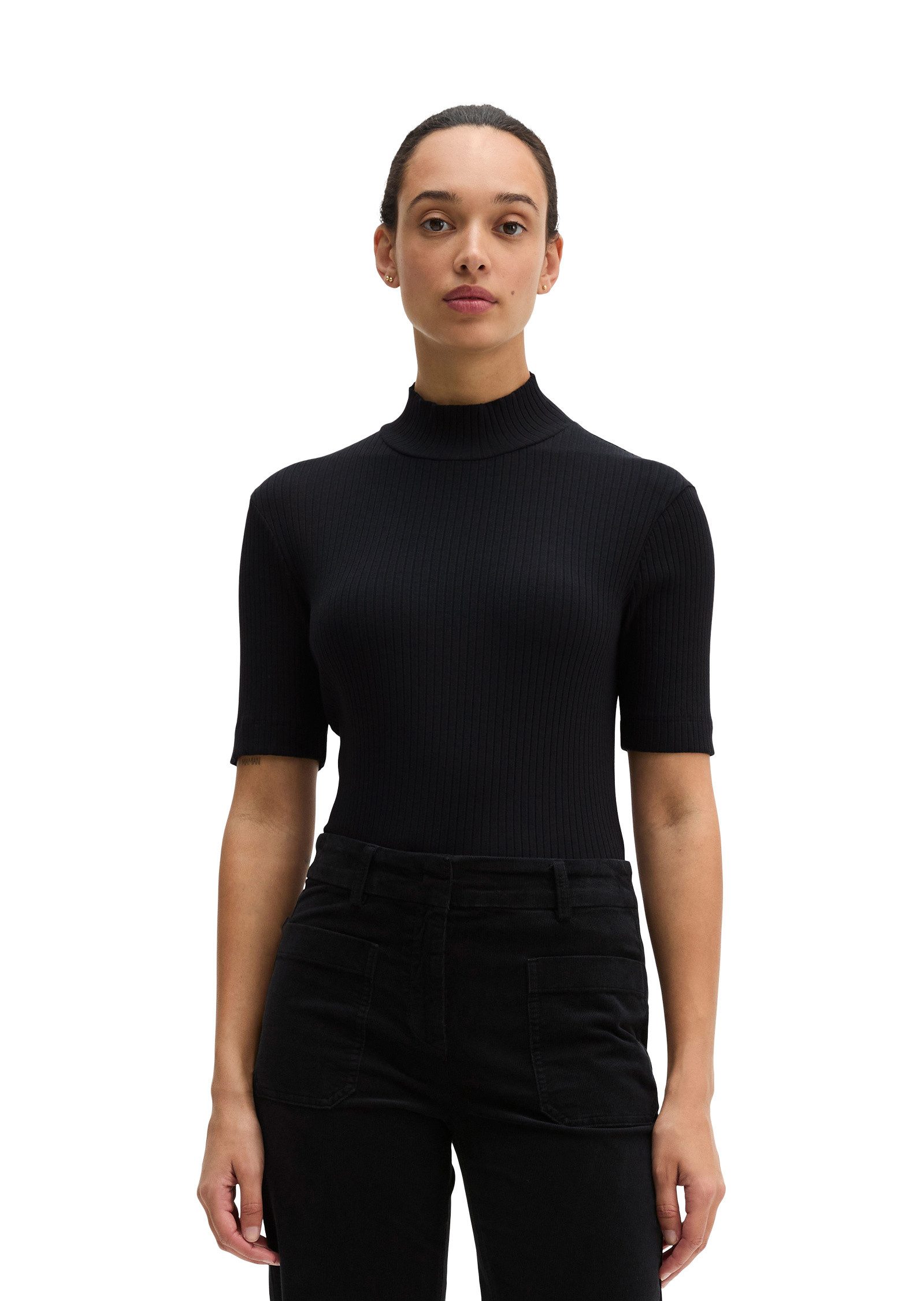 Marc O'Polo T-Shirt aus Bio-Baumwoll-Modal-Stretch-Jersey