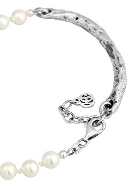 HAZE & GLORY Silberarmband Perlenarmband Armreif Elegant 925 Silber