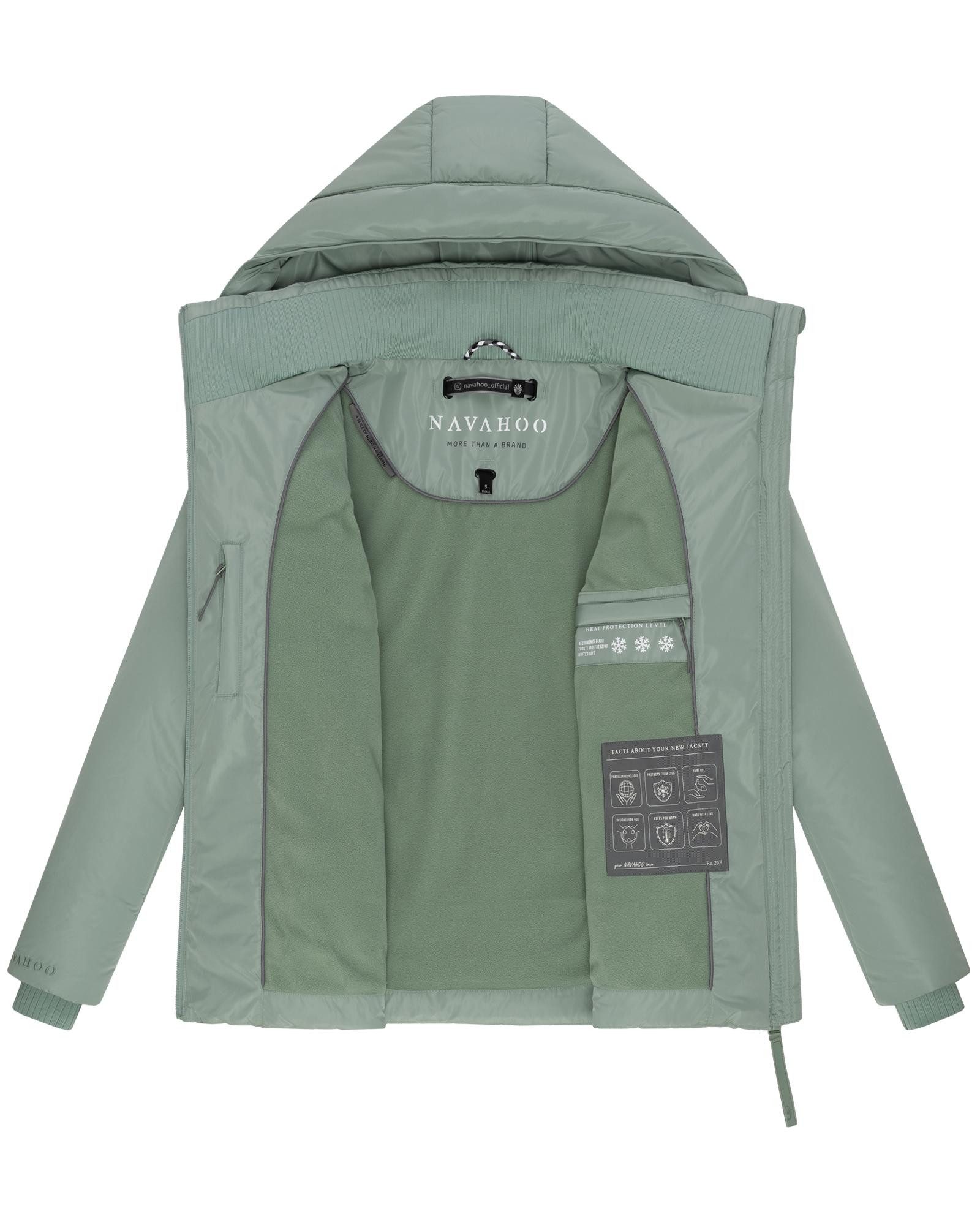 Navahoo Winterjacke Flüsterfee 14 Winter Steppjacke mit Kapuze – Bild 5 von 5