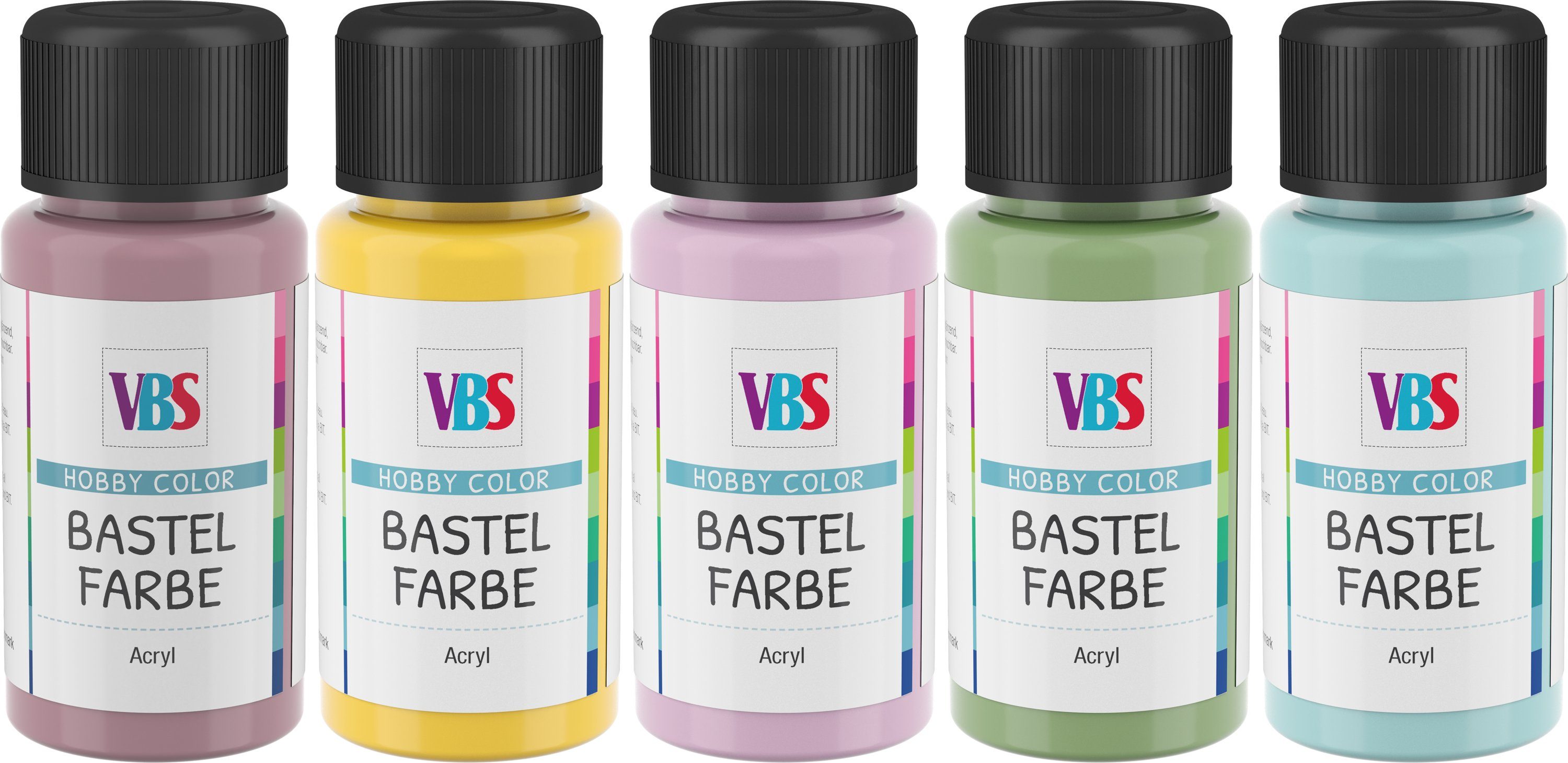 Bastelfarbe Bastelfarben-Set Pastel Poetry