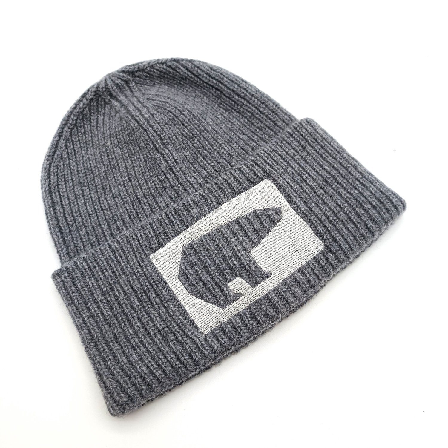 Eisbär Strickmütze Agnes grau