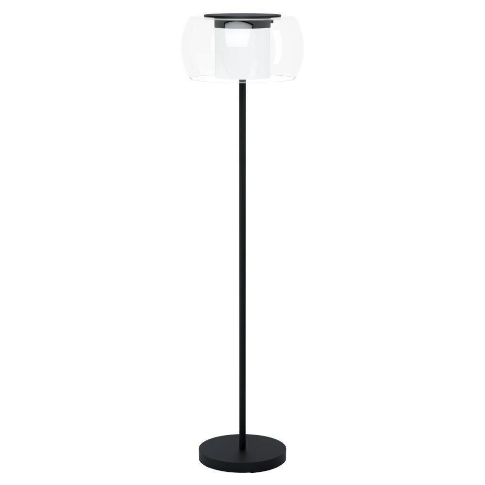 EGLO Stehlampe Stahl, rund, 24,8W, 3350lm, LED, D, IP20, ø400mm, mehrfarbig