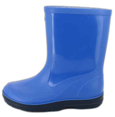 Beck Regenstiefel Basic, robuster wasserdichter Gummistiefel (für Mädchen und Jungen, in vielen Farben und Größen verfügbar) schmaler Schlupf-Stiefel, herausnehmbare Innensohle