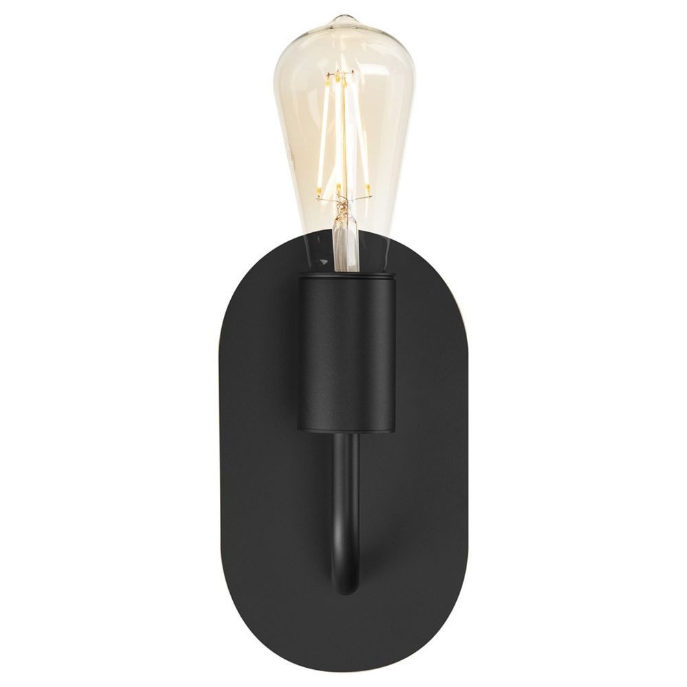SLV Wandleuchte Wandleuchte Fitu in Schwarz E27