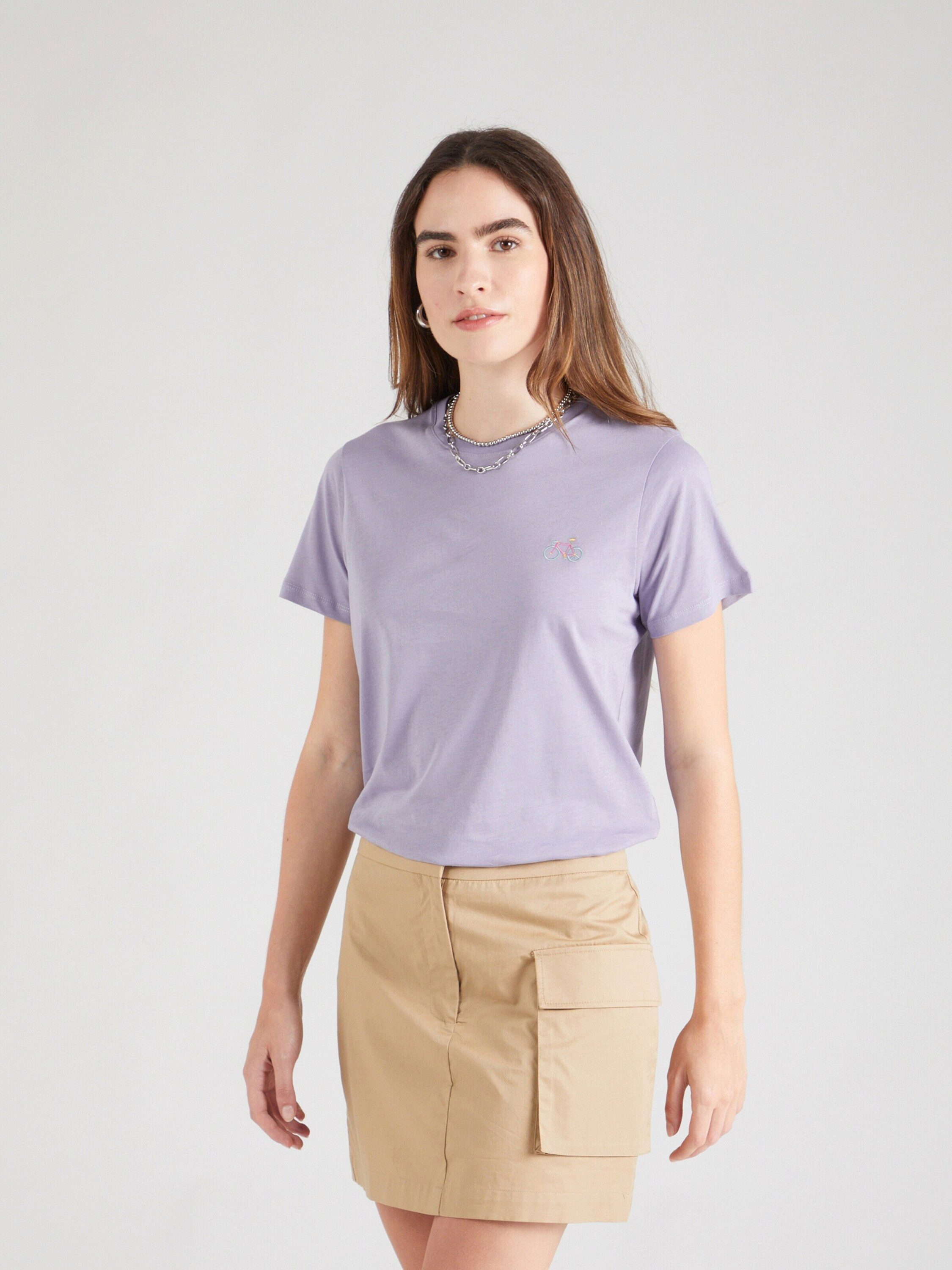 iriedaily T-Shirt Peacy Ride (1-tlg) Stickerei