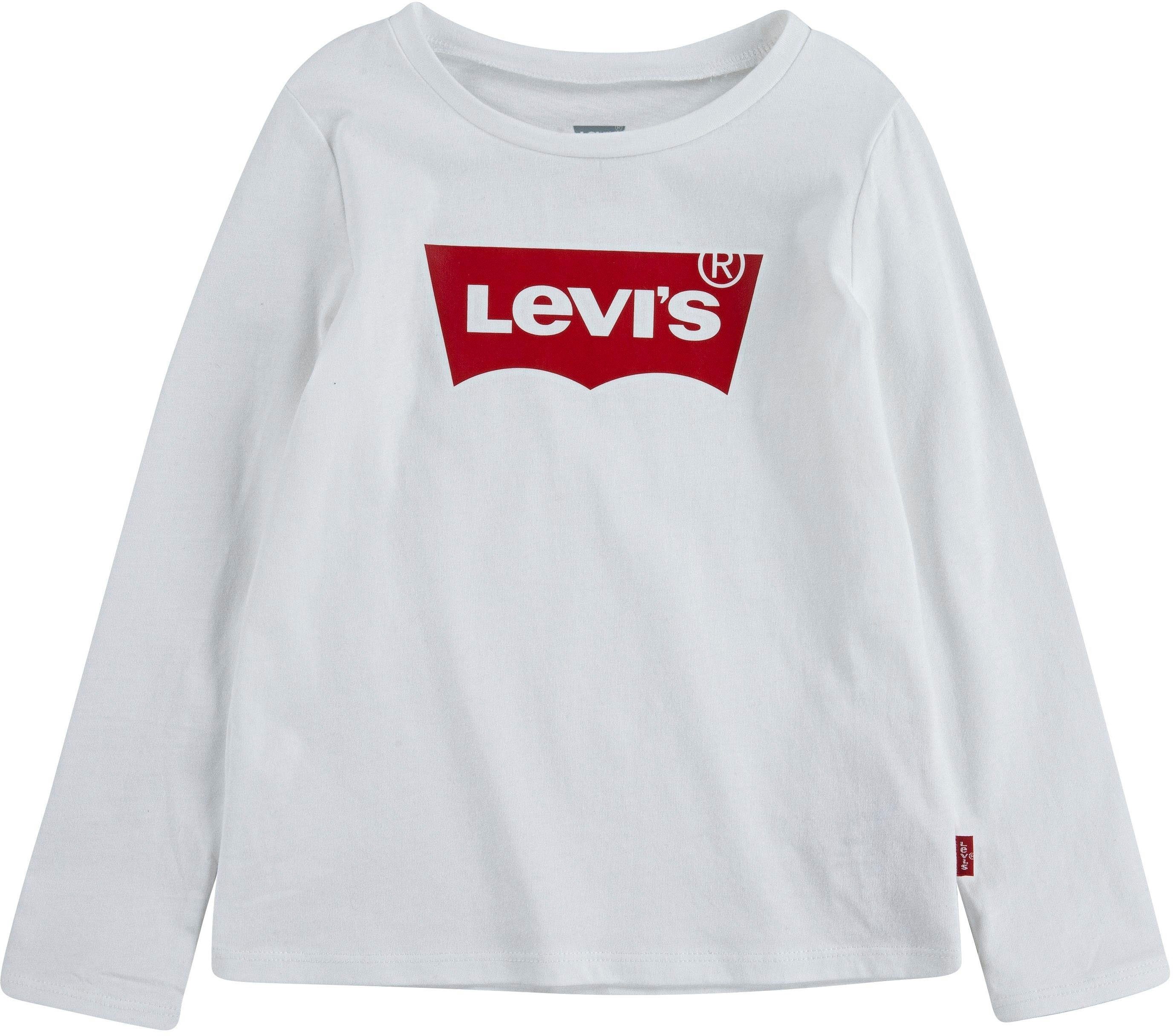 Langarmshirt for LS BATWING red white GIRLS Kids Levi's® TEE