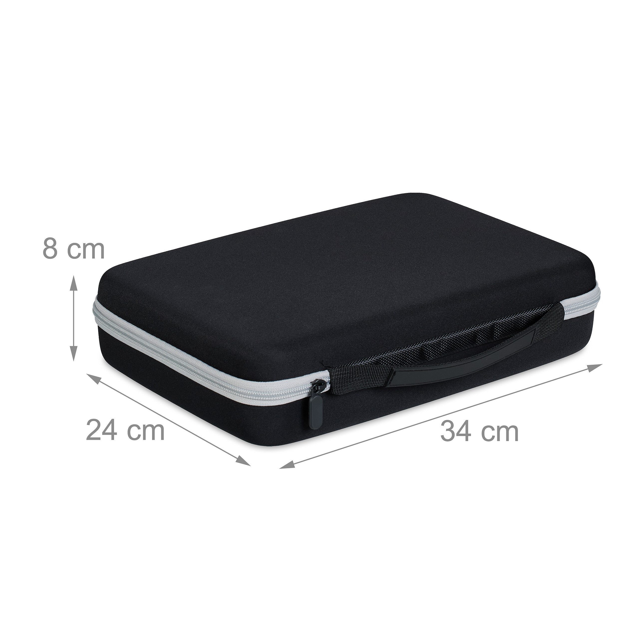 relaxdays Batteriebox Batterie Koffer mit Tester (2 St) – Bild 4 von 5