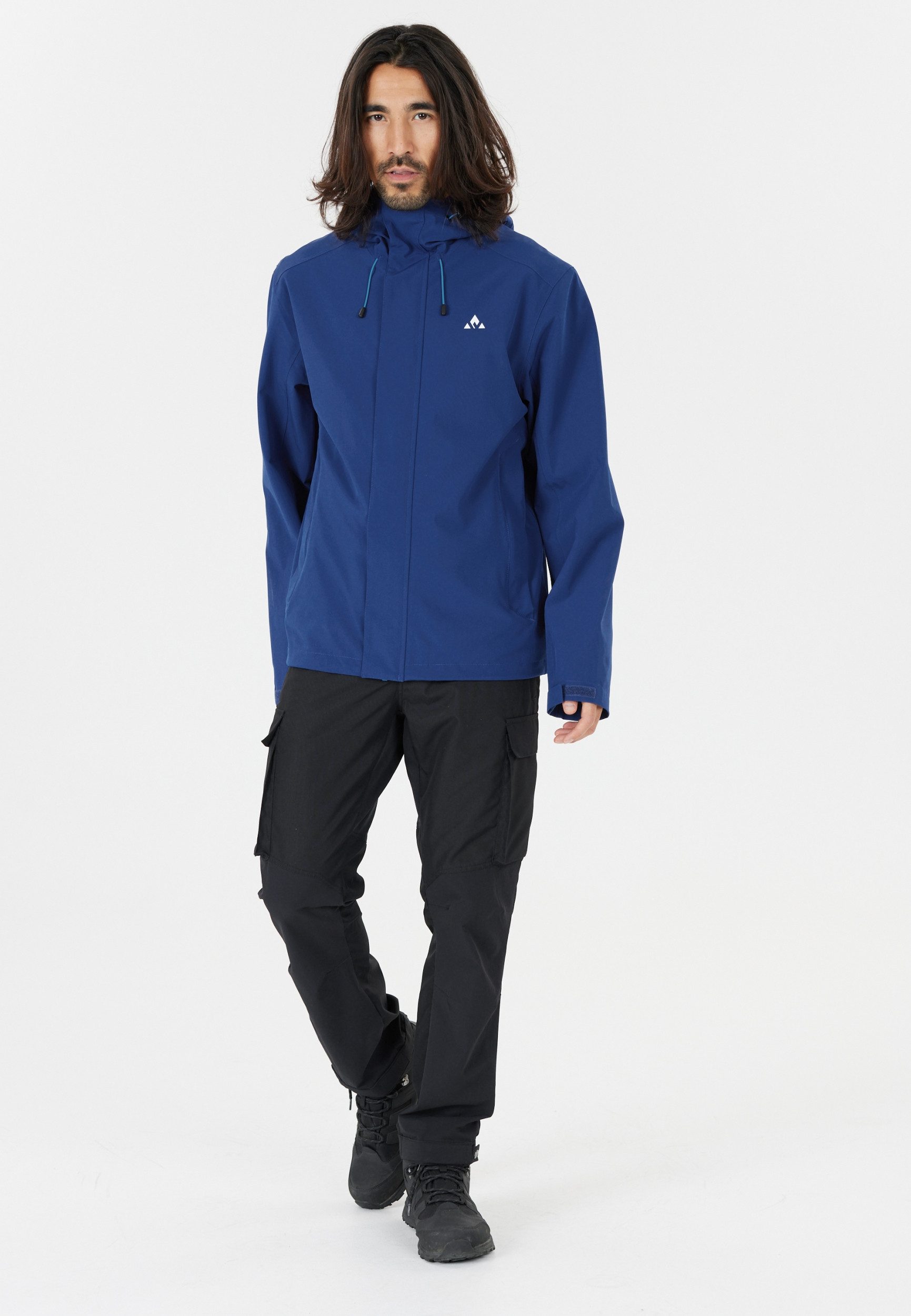 WHISTLER Regenjacke Wheeler M Stretch Jacket W-PRO 1500 SODALITE BLUE