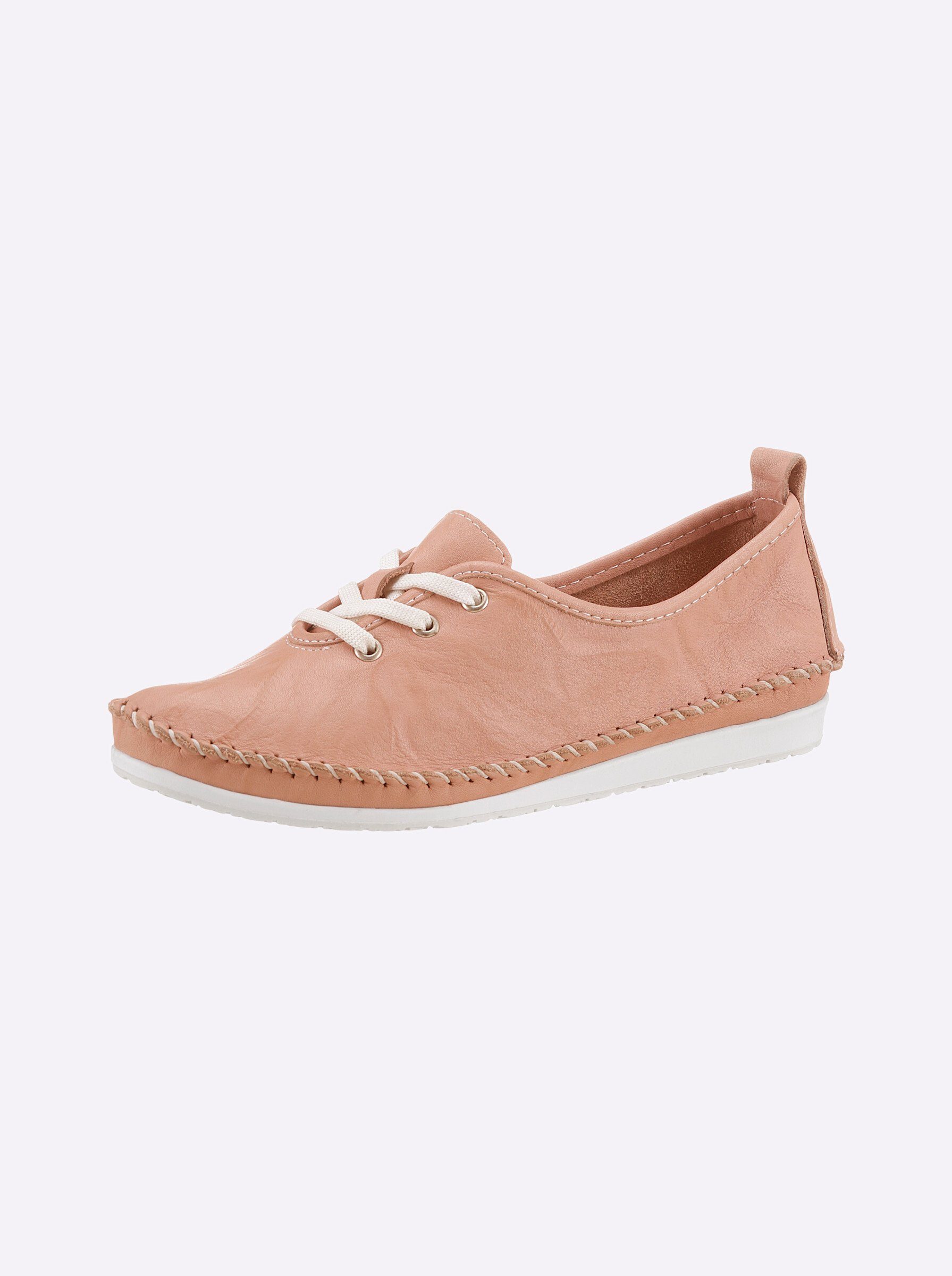 Andrea Conti Sneaker Flexible Laufsohle, Federleicht rose