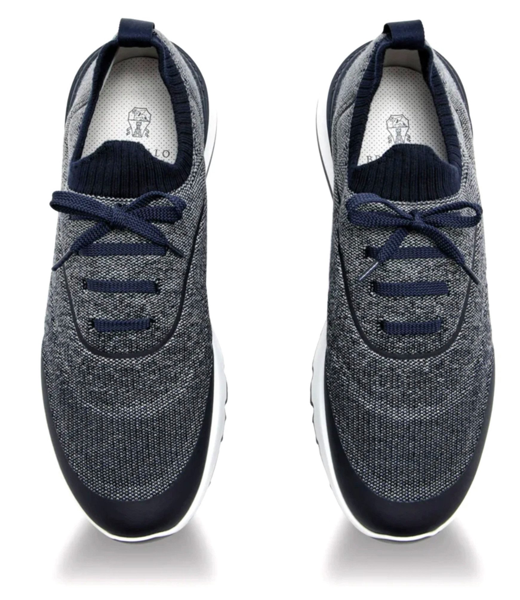 BRUNELLO CUCINELLI Luxury Runner Tech Knit Schuhe Turnschuhe Sneaker Inspiriert von den hochwertigen Strickgarnen Cucinellis