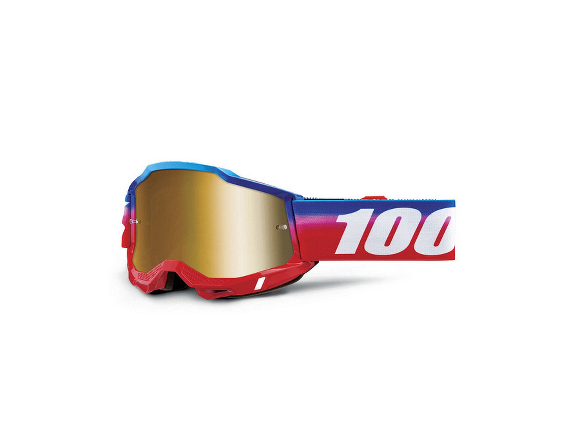 100% Fahrradbrille, MTB-Brille Goggle Accuri 2, Mirror Lens
