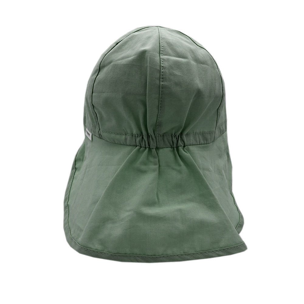 MAXIMO Sonnenhut (1-St) verstellbarer Kinnriemen, mit Nackenschutz, mit Gummizug