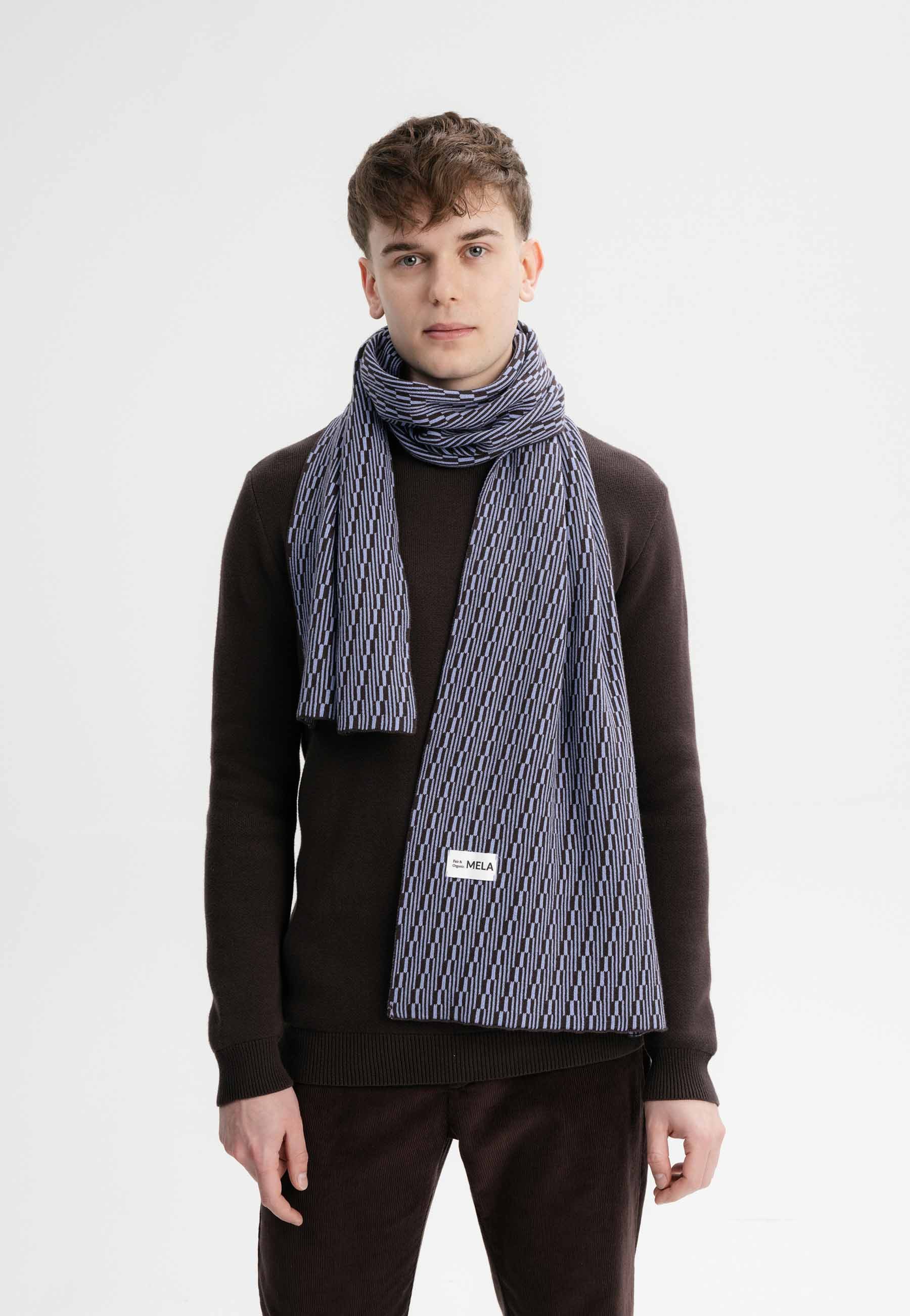 MELA Schal Jacquard Strick Schal Style ASMEE, clean