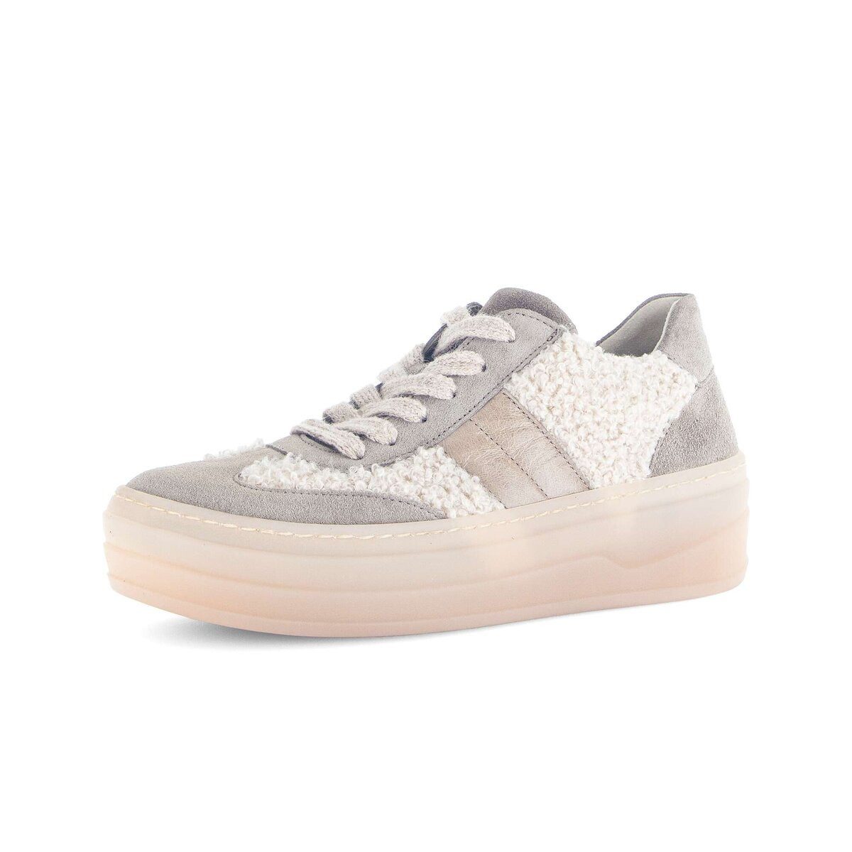 Gabor Sneaker low Materialmix Leder Sneaker günstig online kaufen