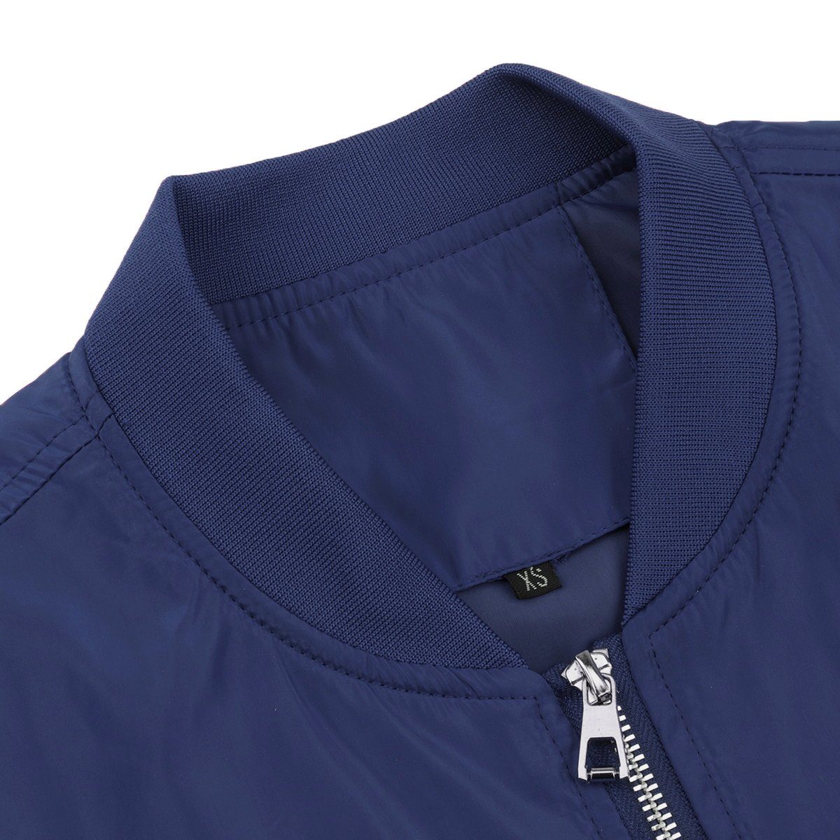 Allthemen Bomberjacke Herren leichte Übergangsjacke mit Ärmeltasche