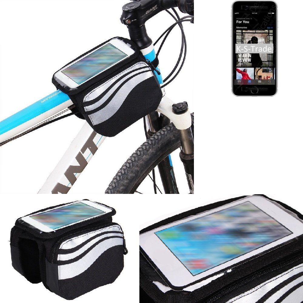 K-S-Trade Handyhülle, Rahmentasche Fahrrad-Halterung kompatibel mit Apple iPhone  SE (2020) Rahmenhalterung Fahrrad Handyhalterung Fahrradtasche Handy  Smartphone Halterung Bike Wasserabweisend, silber-schwarz online kaufen |  OTTO
