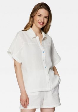 Mavi Klassische Bluse SHORT SLEEVE SHIRT Maviterranean Bluse