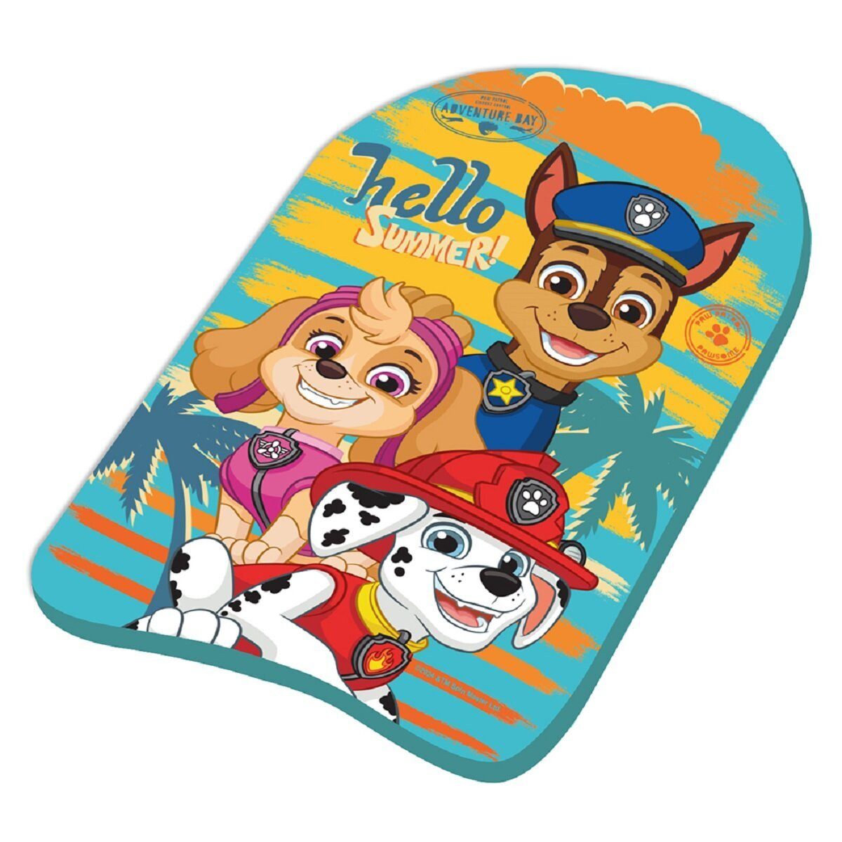 PAW PATROL Schwimmbrett Paw Patrol Schwimmhilfe Kinder – Ergonomisches Kickboard (1-tlg)