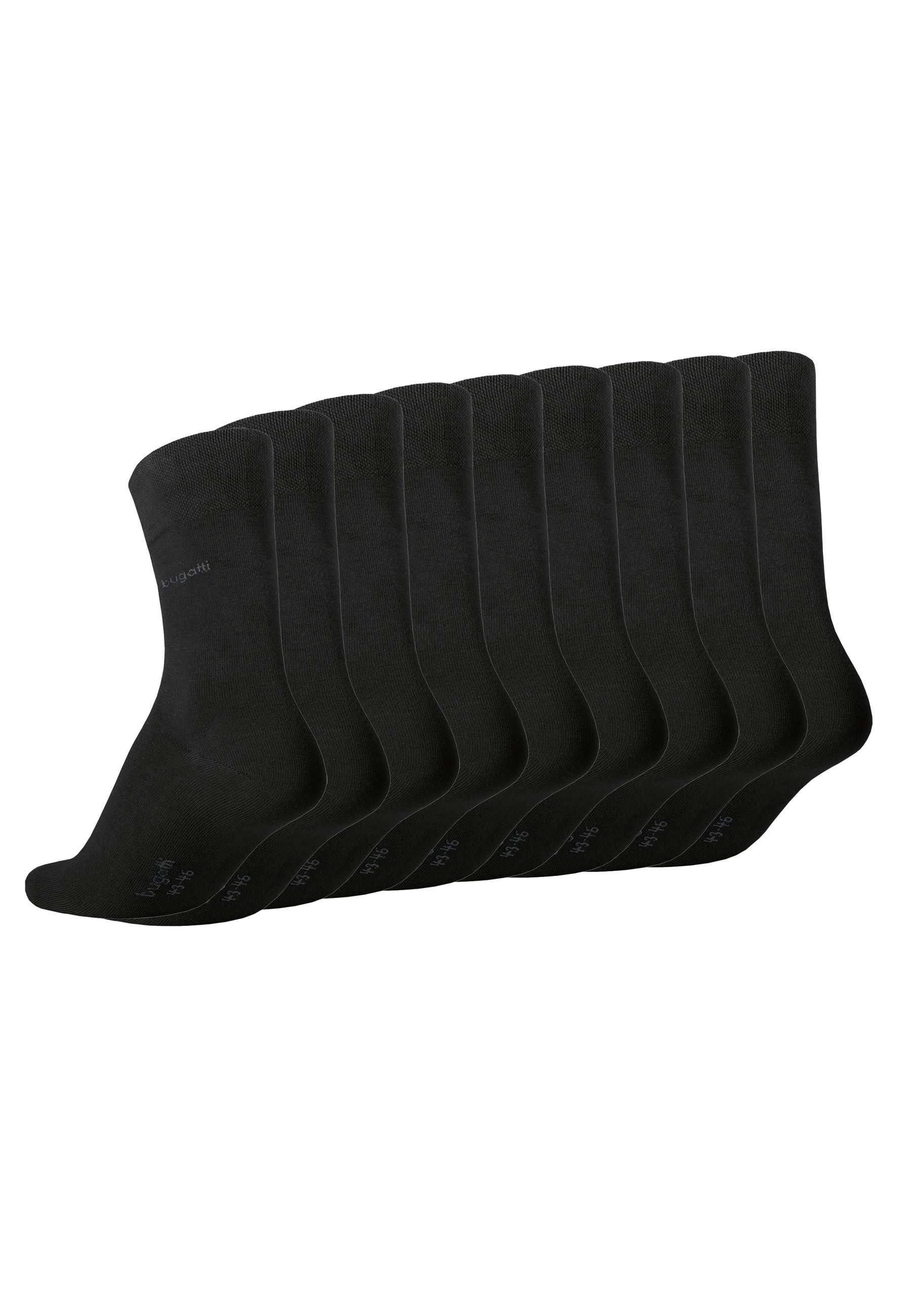 bugatti Socken bugatti Herren Socken Basic schwarz 9er Pack Strümpfe bugatti Herren Socken Basic schwarz 9er Pack Strümpfe