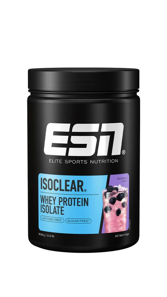 ESN ISOCLEAR Whey Isolate 908g - Blackberry Pulver, 908 g, Pulver