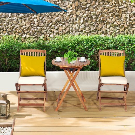COSTWAY Balkonset »GartenmöbelSet, Terrassenset, Garten Sitzgruppe