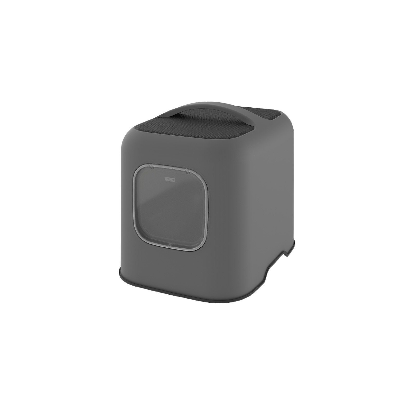 ROTHO Katzentoilette MyPet BIALA modernes Katzenklo mit Haube und Schaufel