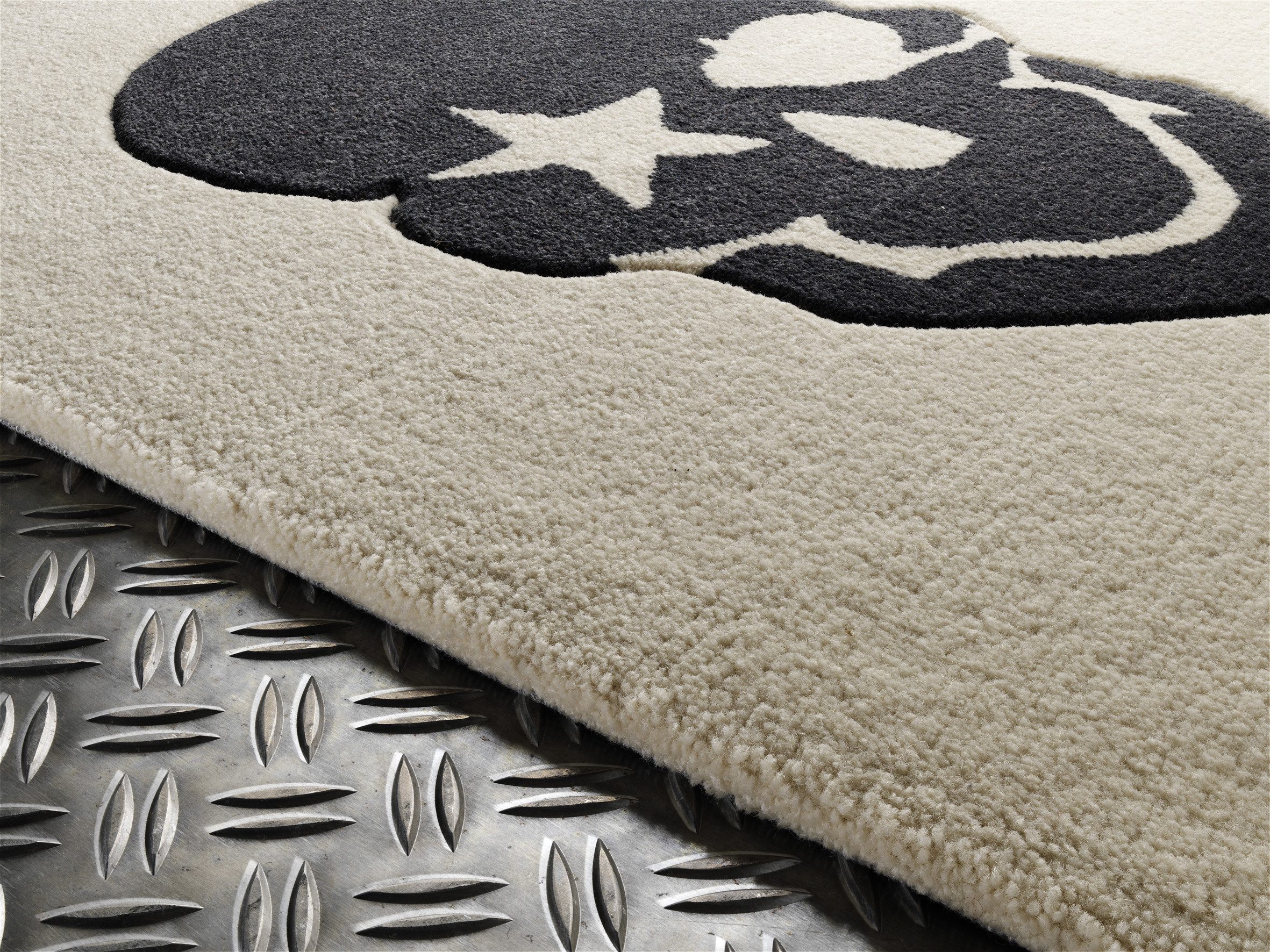 Rock STAR Baby Kinderteppich Rock Star Baby creme, rechteckig