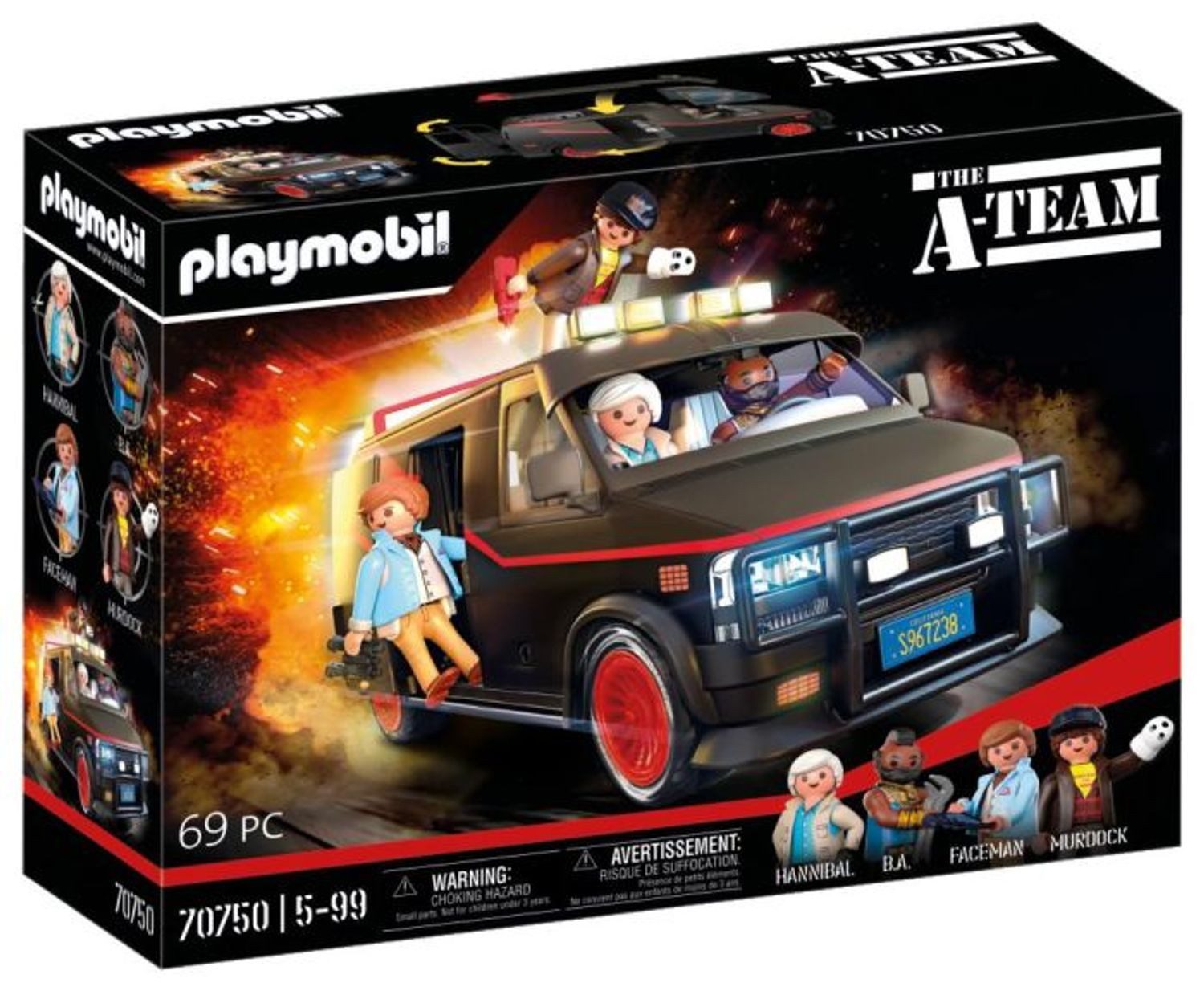 Playmobil® The A-Team The A-Team Van Konstruktions-Spielset, (The A-Team Van), Made in Europe