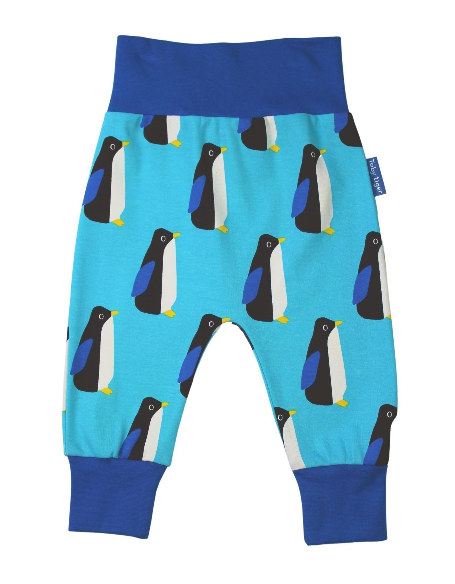 Toby Tiger Schlupfhose Hose mit Pinguin Print