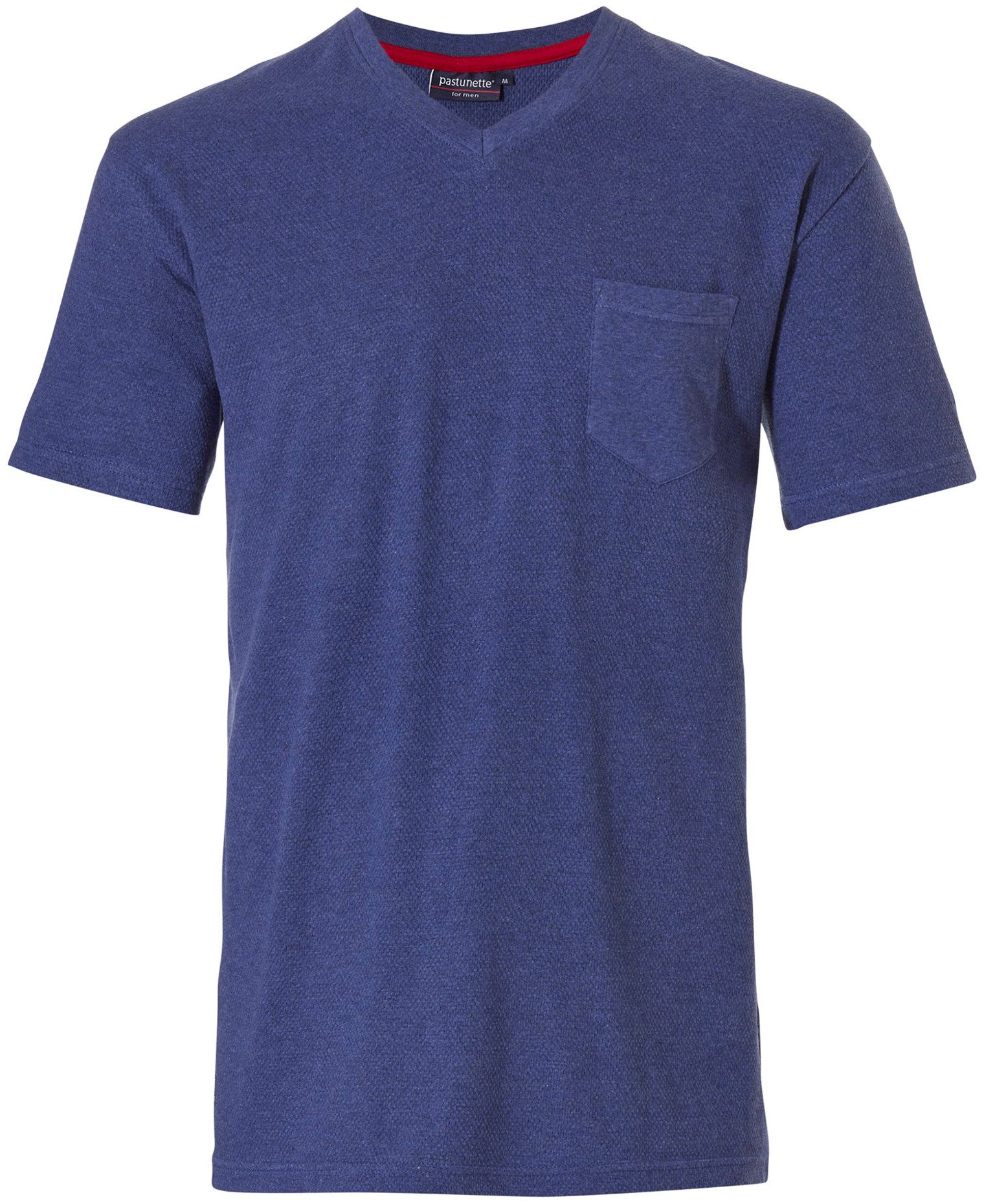 Pyjamaoberteil Herren Pyjamashirt mit kurzem Arm