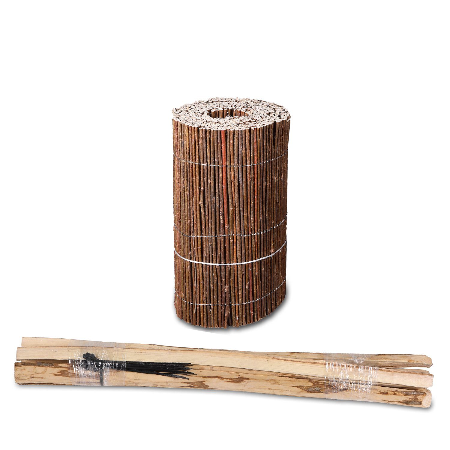Home4Living Beetumrandung Roll-Steckzaun 30cm Höhe Beeteinfassung günstig online kaufen