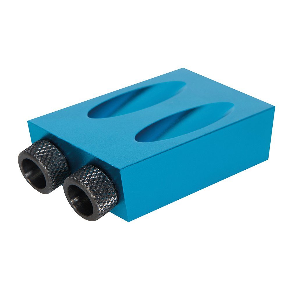 Bohrlehre Taschenloch Bohrvorrichtung 15° Winkel 6, 8 u. 10 mm