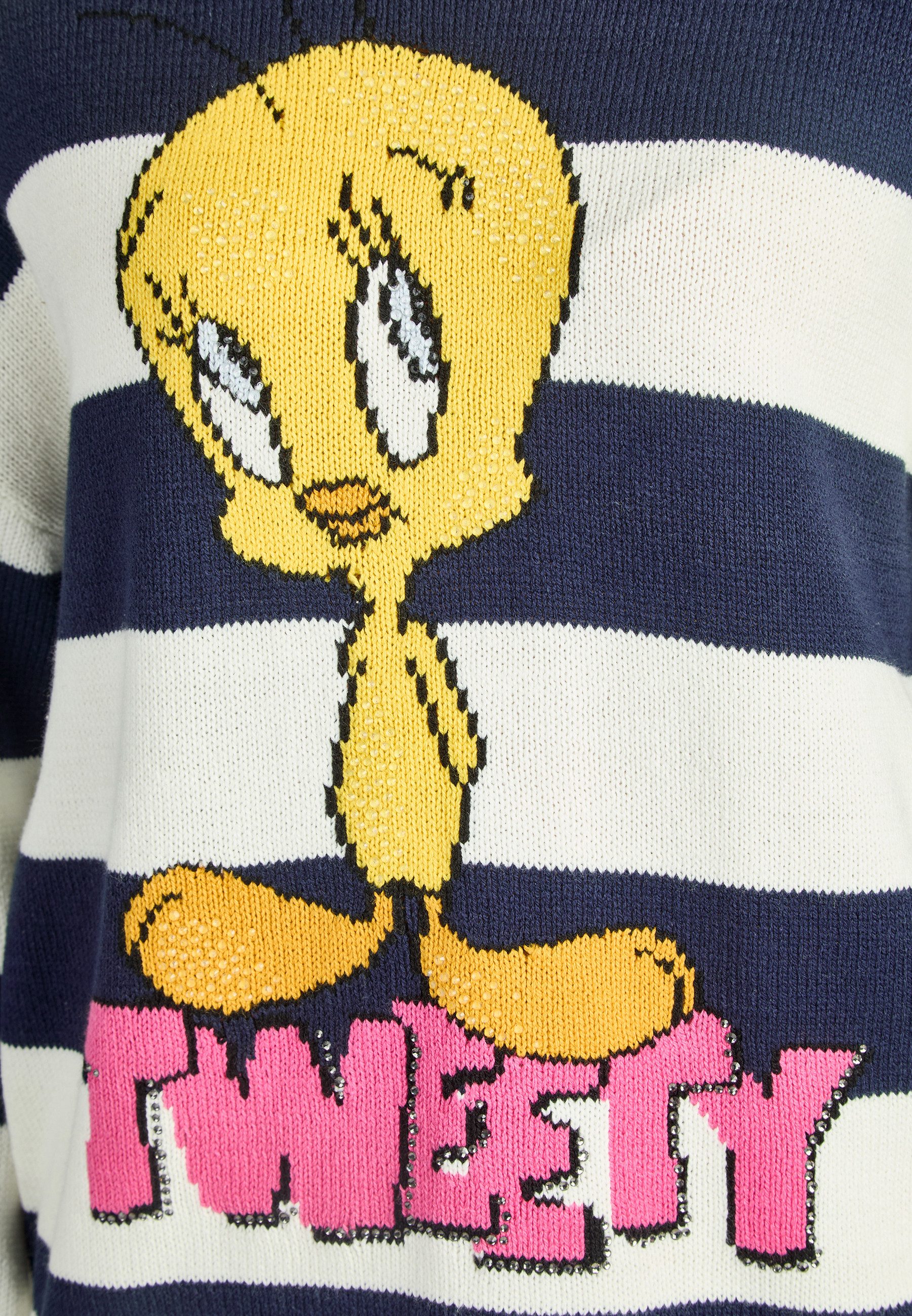 Princess goes Hollywood Strickpullover mit Schmucksteinen
