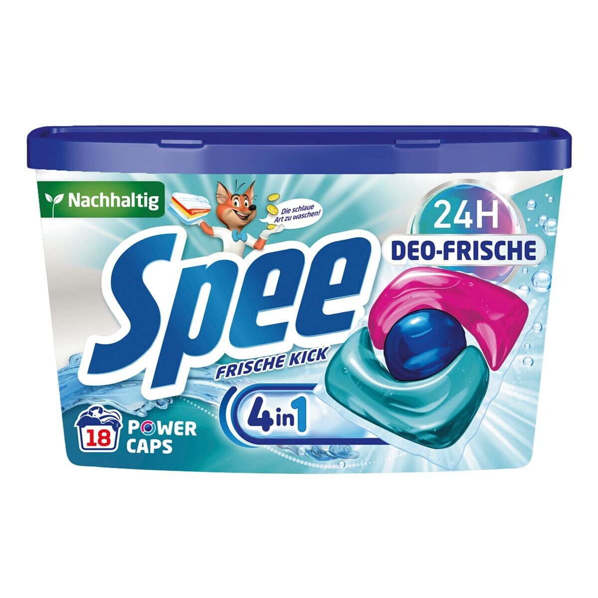 Spee Frische-Kick Vollwaschmittel (18 WL, 18 Caps)