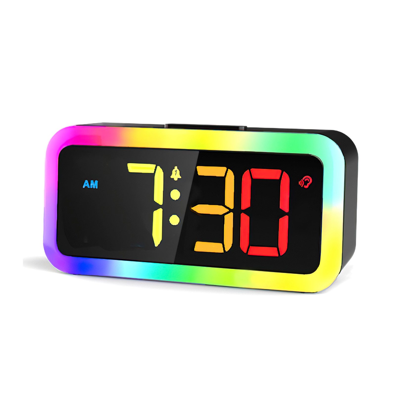 BlingBin Wecker Digital Kinderwecker mit RGB-Nachtlicht, günstig online kaufen