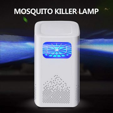 GOOLOO Insektenvernichter Insektenvernichter Insektenfalle Insekten Schutz Licht USB, Sicher und geräuschlos, Umweltfreundlich, Einfach zu reinigen