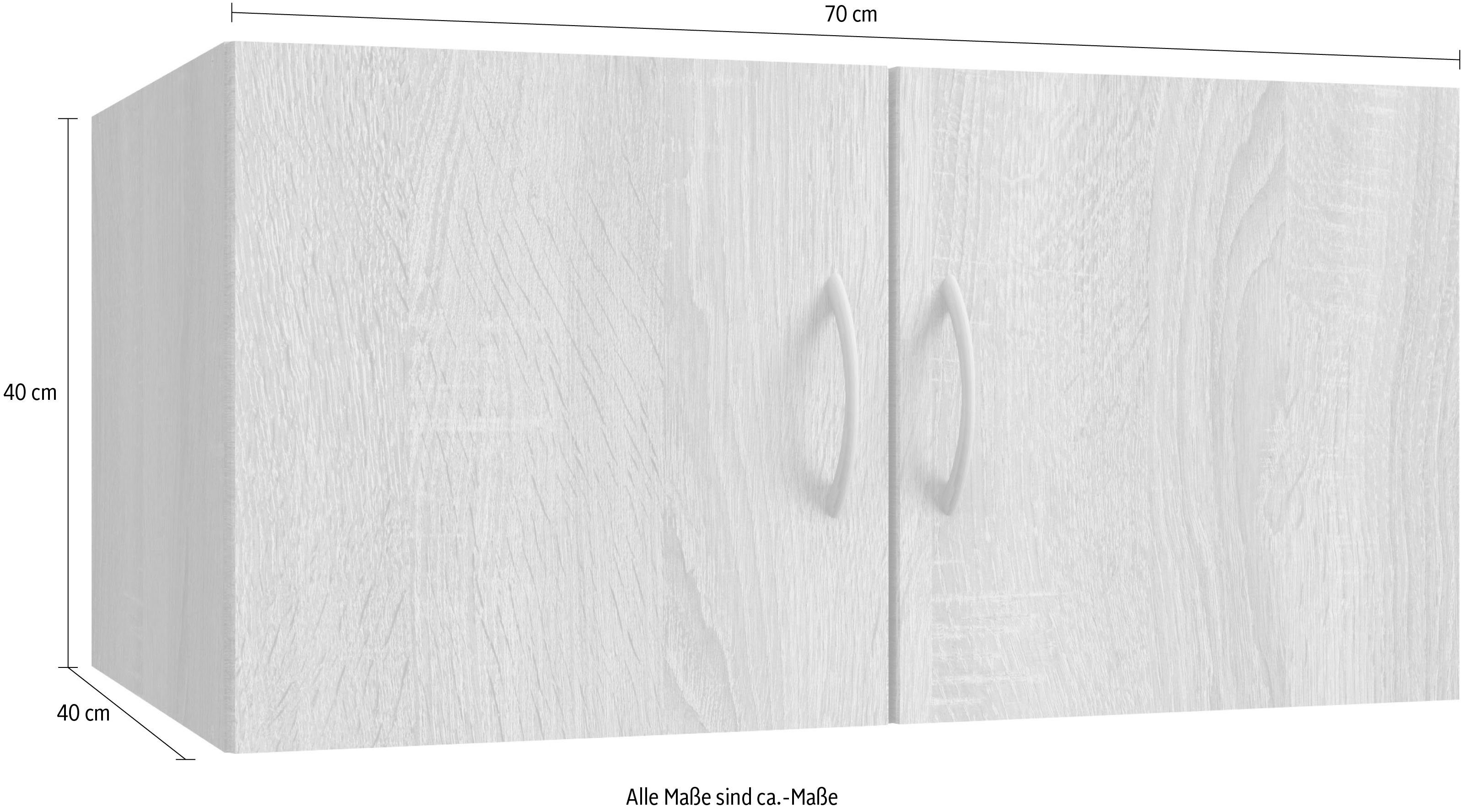 Wimex Aufsatzschrank Breite Weiß Weiß | Multiraumkonzept 70 cm
