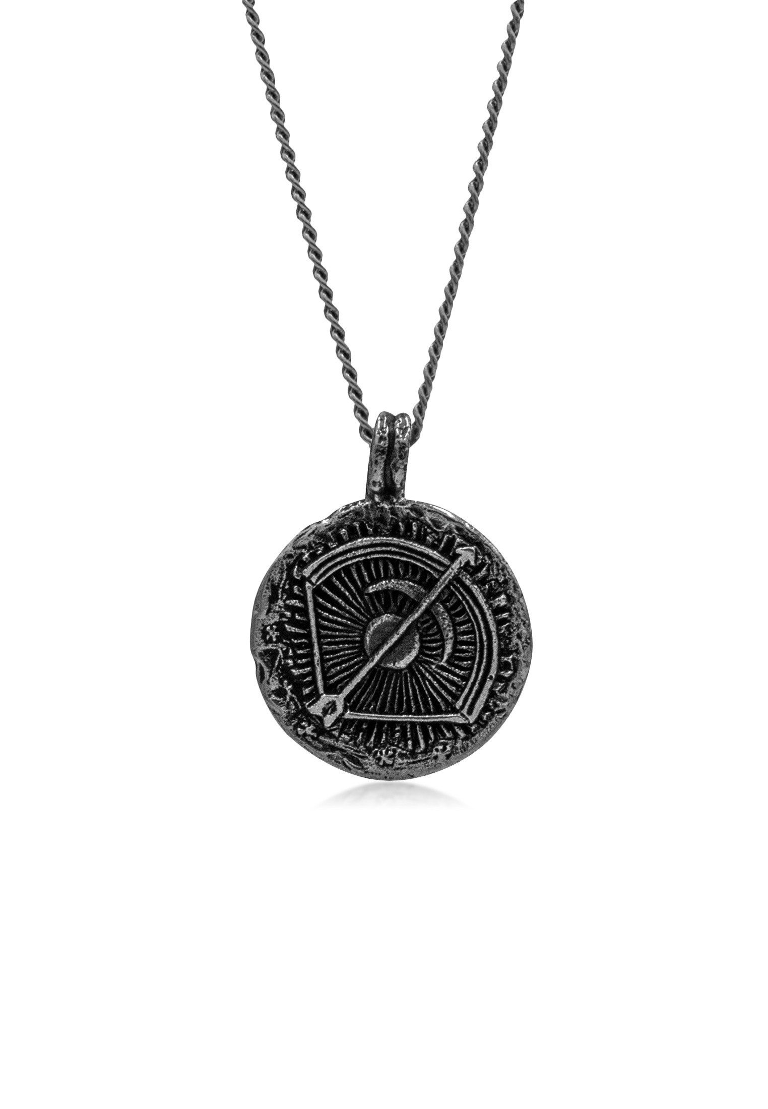 HAZE & GLORY Kette mit Anhänger Sternzeichen Schütze Kordelkette 925 Silber, Sternzeichen