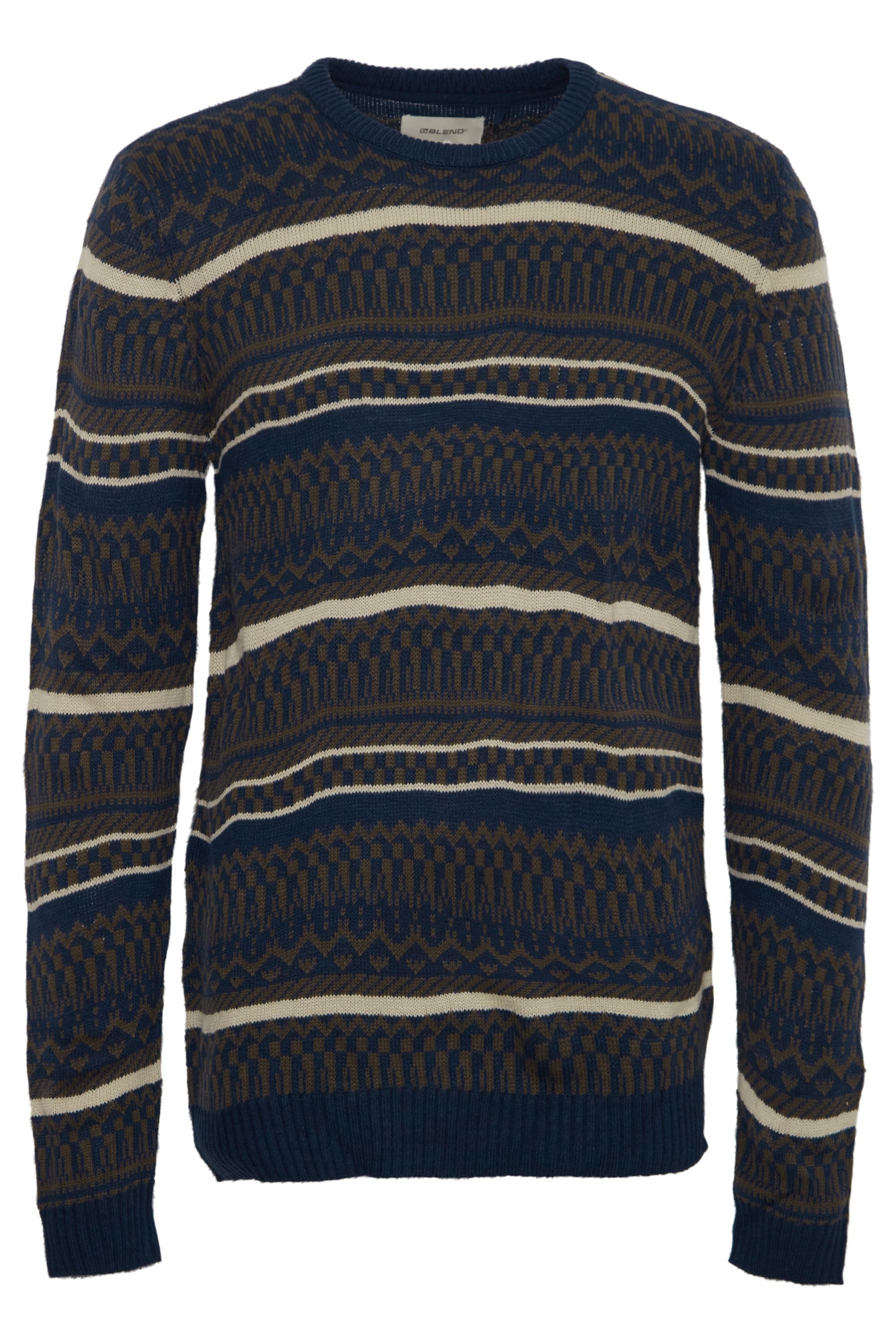 Blend Strickpullover BHPullover Gemütlicher Grobstrickpullover günstig online kaufen