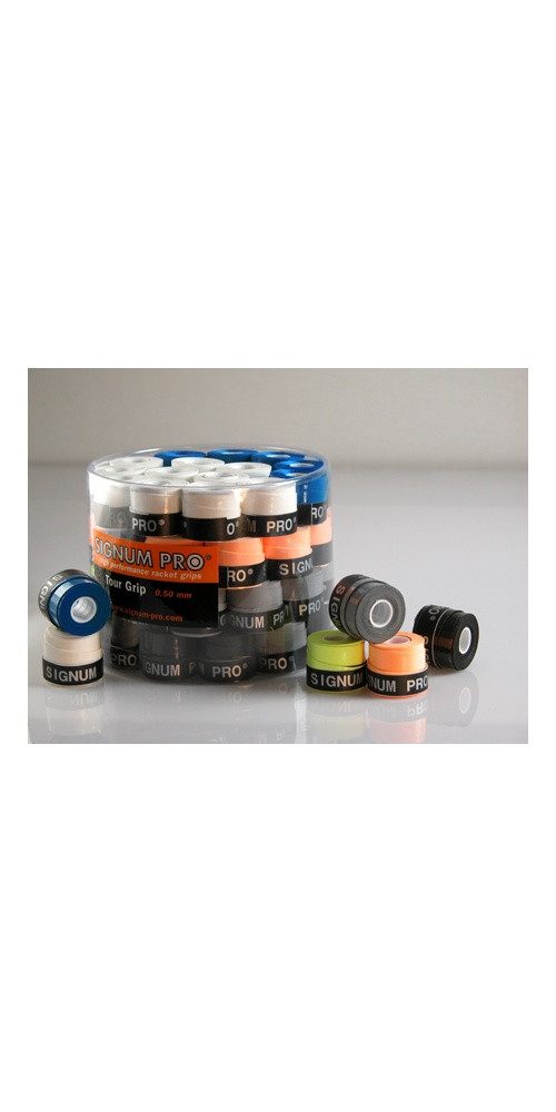 Griffband Overgrip Tour 0.5mm farblich sortiert 60er Box