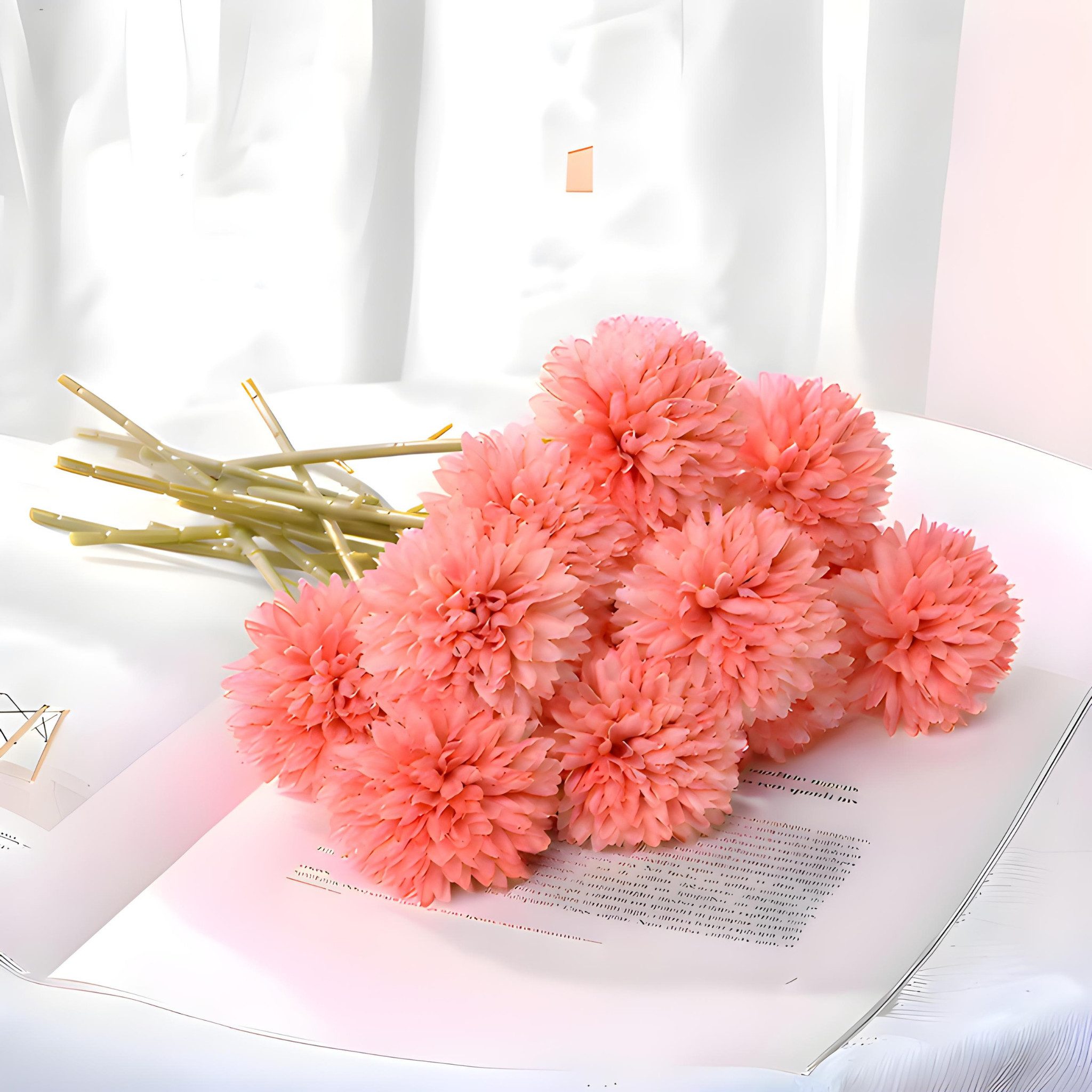Kunstblumenstrauß Blumenstrauß, Kunstrosen, Hortensien, Kunstblumen Bündel günstig online kaufen