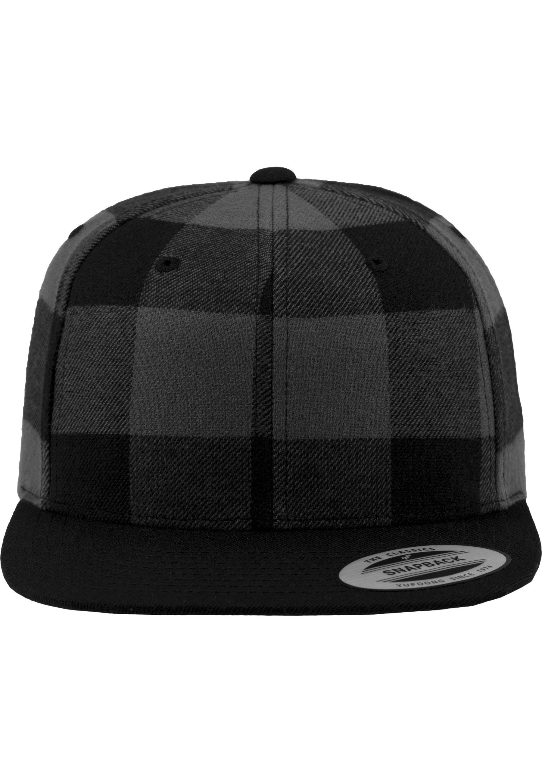 Snapback Cap Flexfit Unisex Checked Flanell Snapback