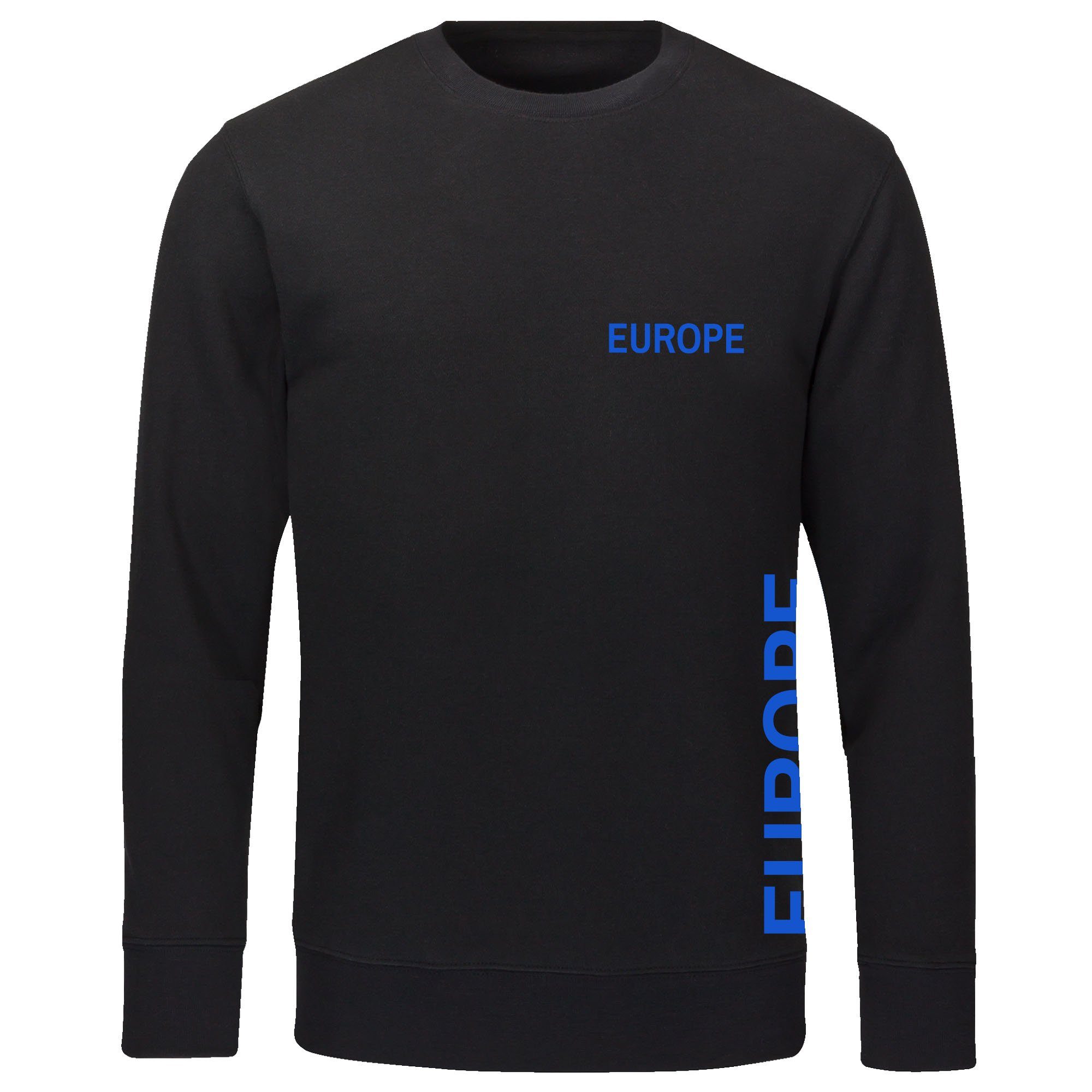 multifanshop Sweatshirt Europe - Brust & Seite - Pullover