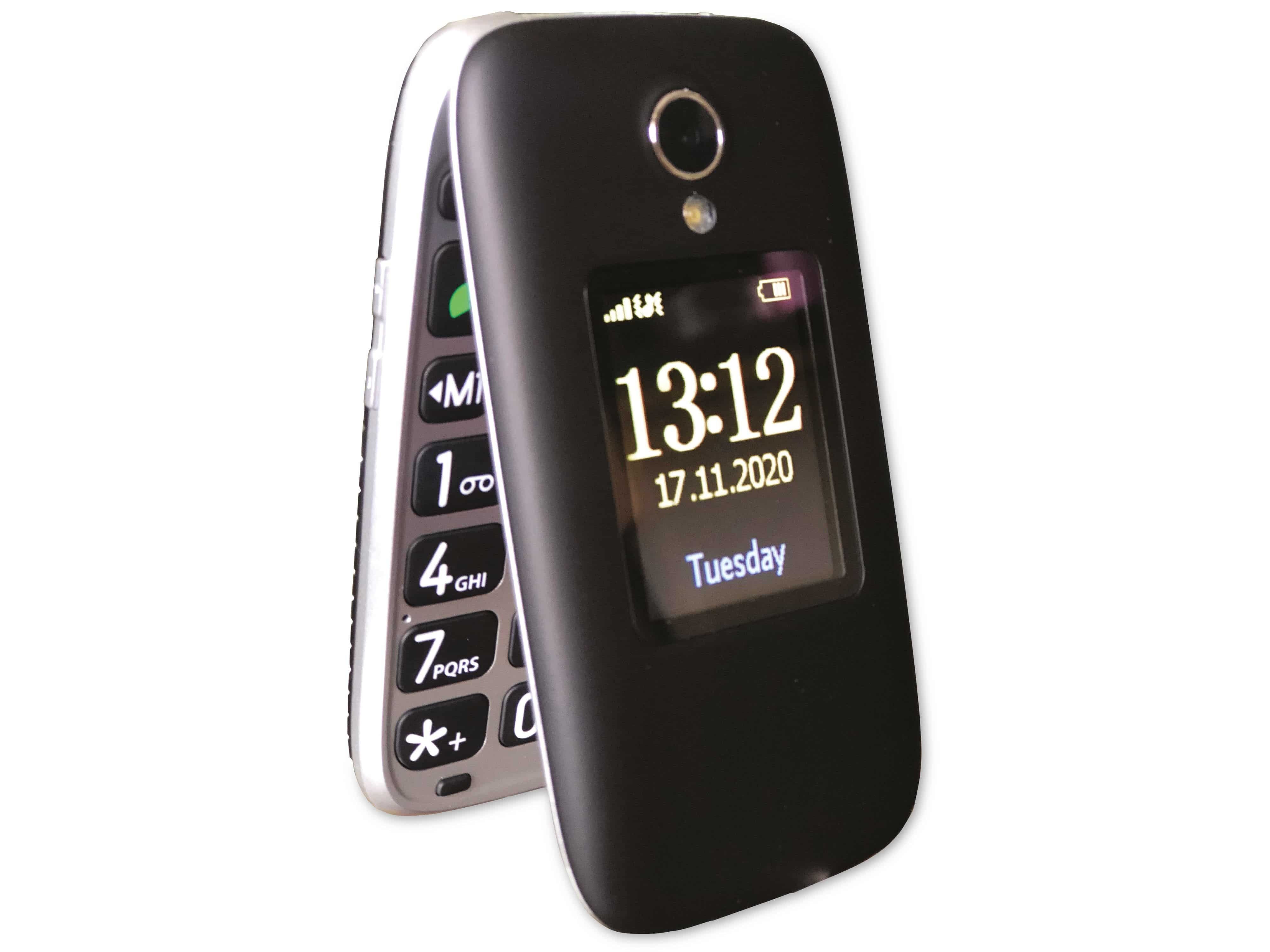 Handy TELEFUNKEN S560, Handy schwarz Telefunken
