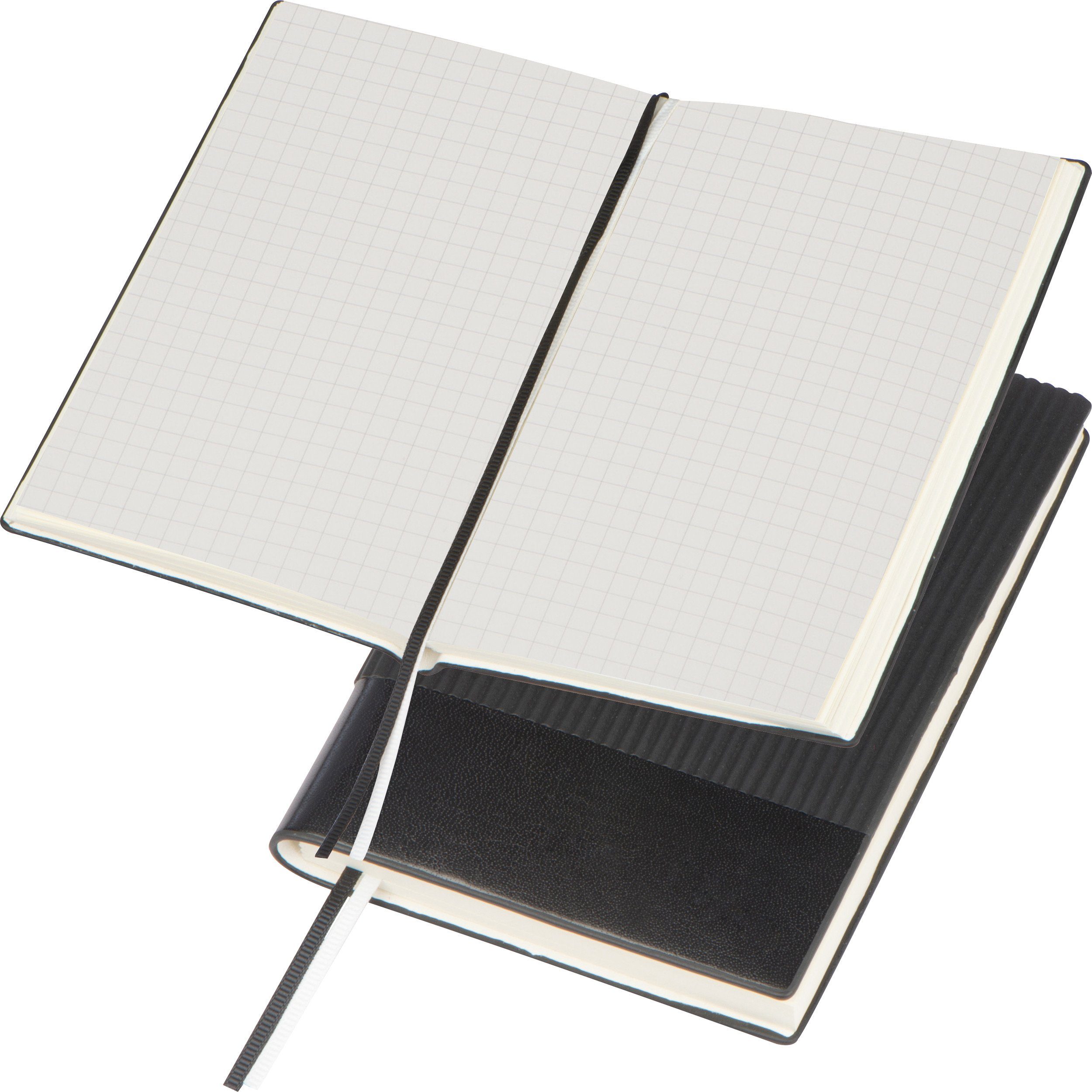Notizbuch Notizbuch / A6 / 160 karierten Seiten / mit flexiblem Soft-Cover