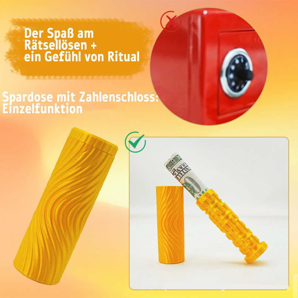 CLTYQ Spardose Puzzle, Labyrinth-Geldbox,Geschenkbox für kleine Gegenstände, Lernspielzeug,Kreatives Geldgeschenk für Freunde & Familie