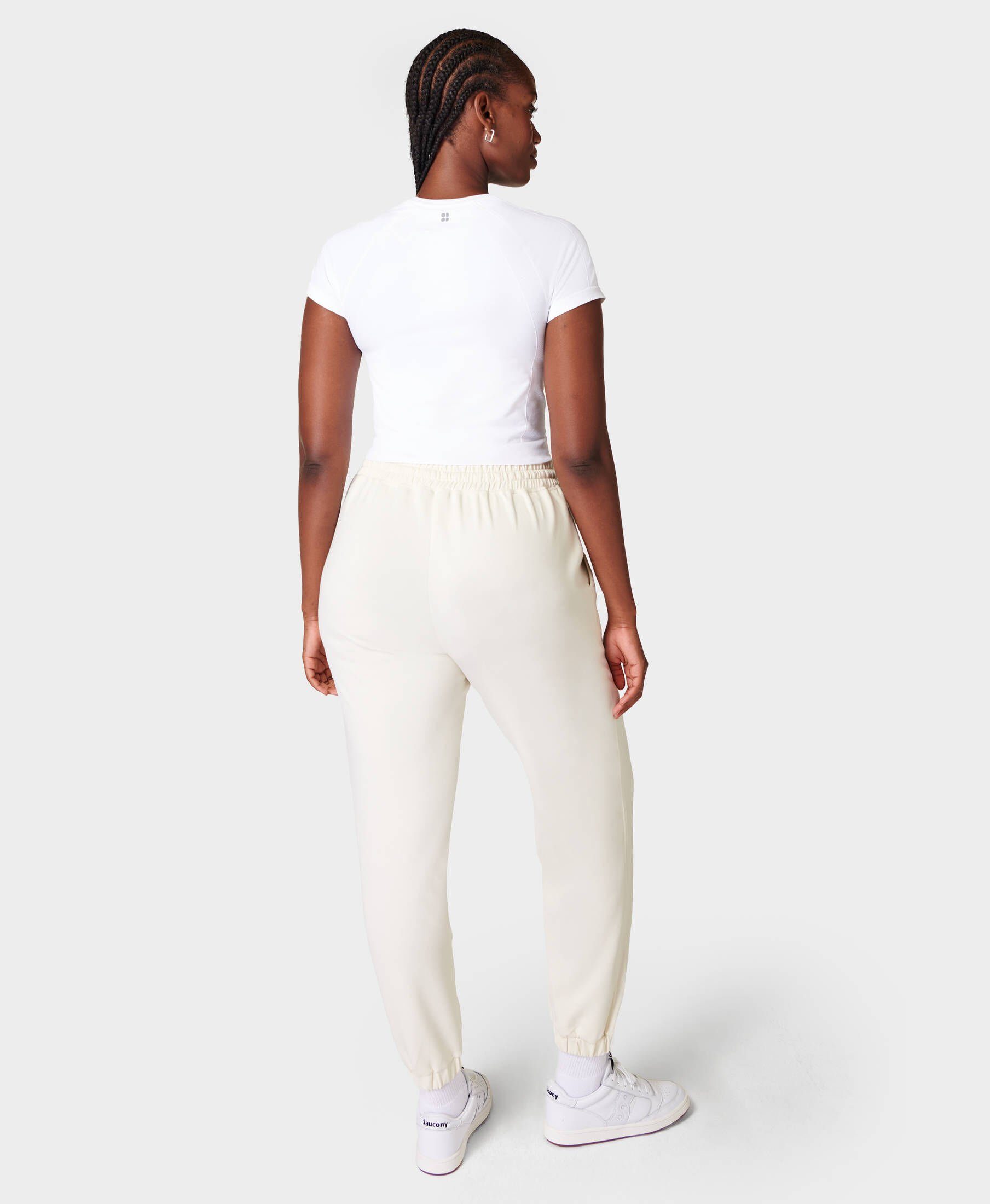 Trainingshose WASH Betty CUFFED SAND London TROUSER Damen (1-tlg) Sweathose Sweaty