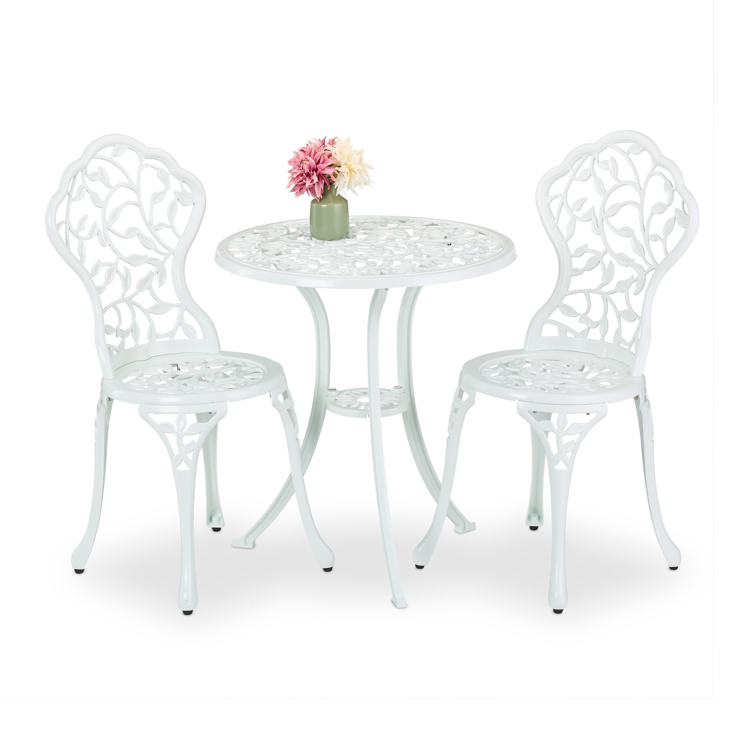 relaxdays Balkonset 3-teiliges Gartenmöbel Set, (1 günstig online kaufen